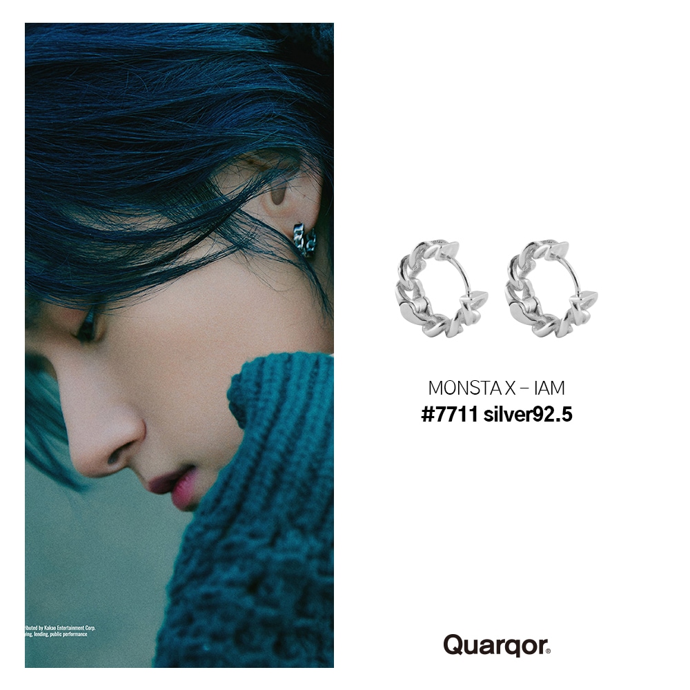 ジュエリー/アクセサリー/ピアス [MONSTA X 着用] #7711 silver92.5