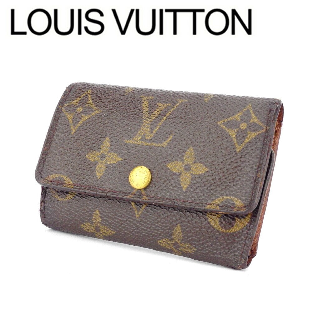 キーケース 6連キーケース モノグラム レディース メンズ ミュルティクレ6 ブラウン 中古