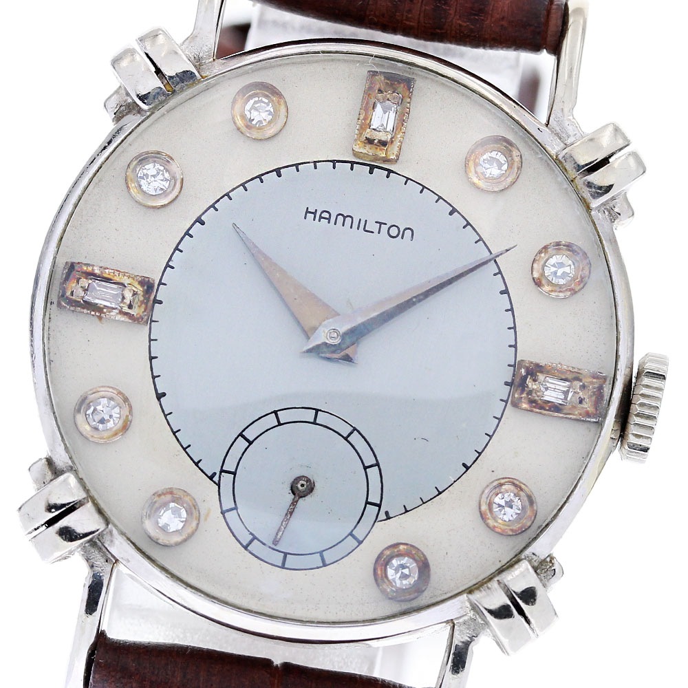 ハミルトン HAMILTON K14WG スモールセコンド ヴィンテージ 手巻き ボーイズ _835545【中古】