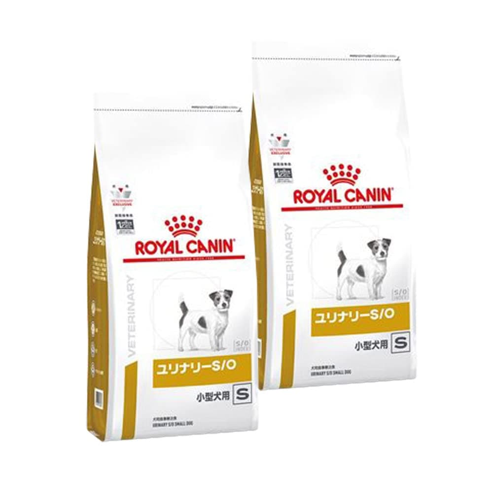 【2袋セット】ロイヤルカナン 食事療法食 犬用 ユリナリーS/O 小型犬用 S ドライ 1kg (旧 pHコントロール スペシャル)