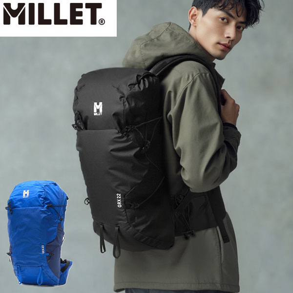正規品2年保証 リュック メンズ レディース おしゃれ A4 小さめ バッグ ブランド 22L 登山 アウトドア トレッキング 日帰り バックパック ウエスベルト付き GRX 22 MIS01303
