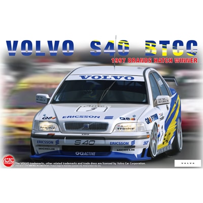 1/24 ボルボ S40 1997 BTCC ブランズハッチ ウィナー ディテールアップパーツ付属