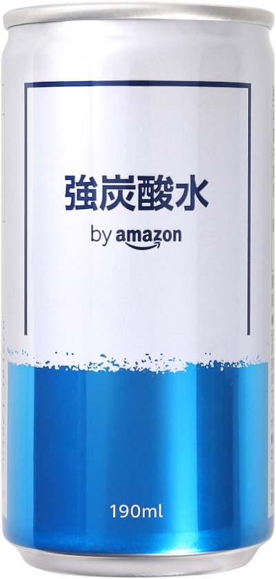 他サイト： by Amazon 強炭酸水 プレーン 無糖 缶 190ml × 30本 炭酸水 割り材の商品画像