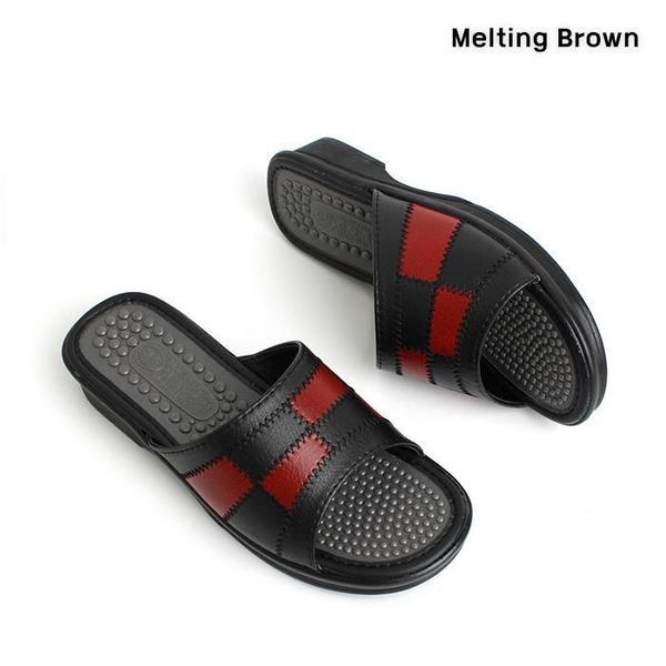 女性用デイリー厚底スリッパ ミドルヒール 2color