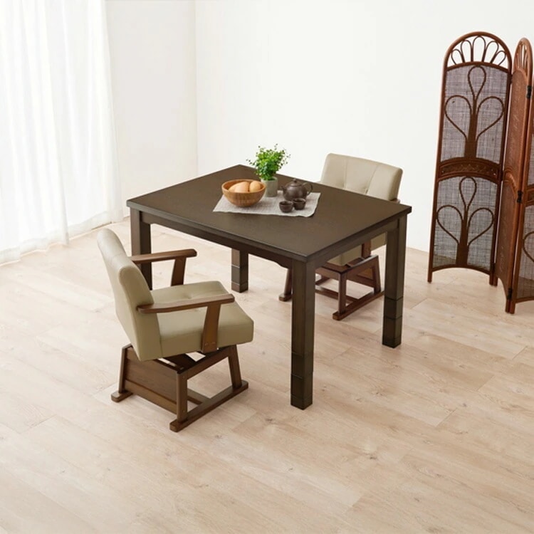 【目玉商品】ダイニングコタツ KOT-7311DBR-105 (代引不可)(TD)