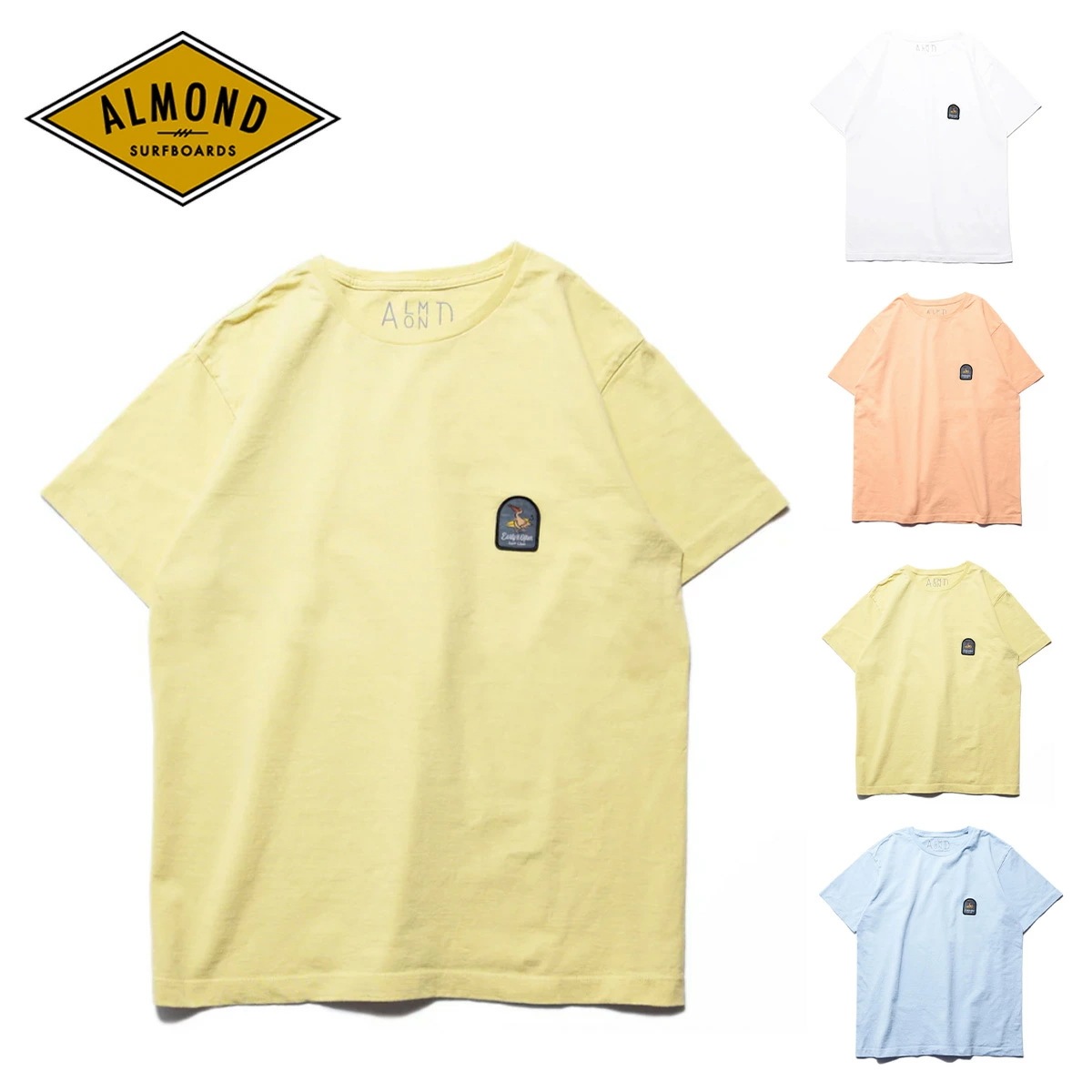 アーモンド サーフボード Tシャツ トップス Almond Surfboards EARLY