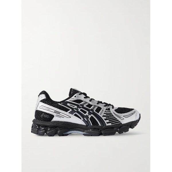 25 FW Black GEL KAYANO 12 1 ラバートリムメッシュスニーカー TP568346951