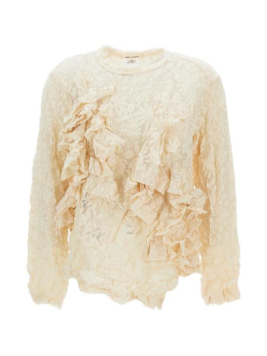 COMME DES GARCONS Women Tops GQT020 0511 Ivory