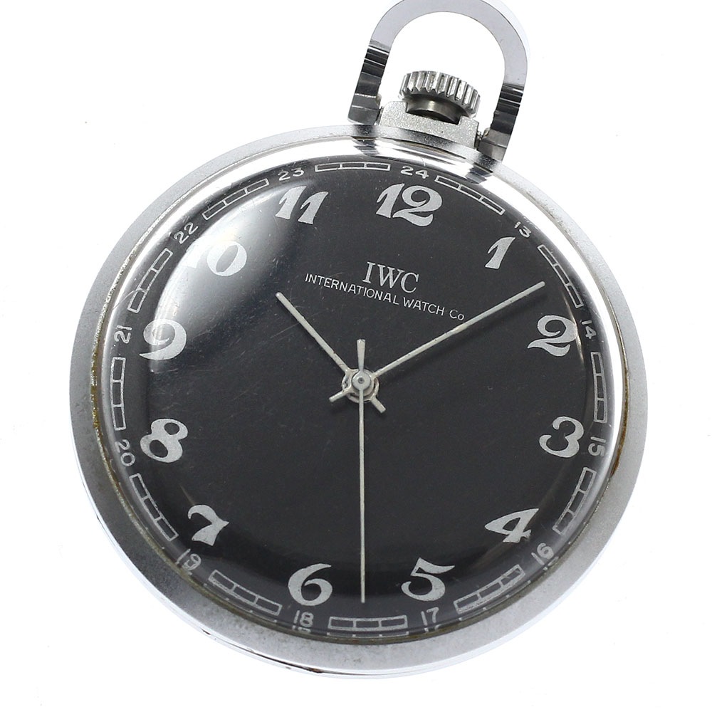 IWC SCHAFFHAUSEN 797 懐中時計 リダンダイヤル 手巻き メンズ _931054【中古】