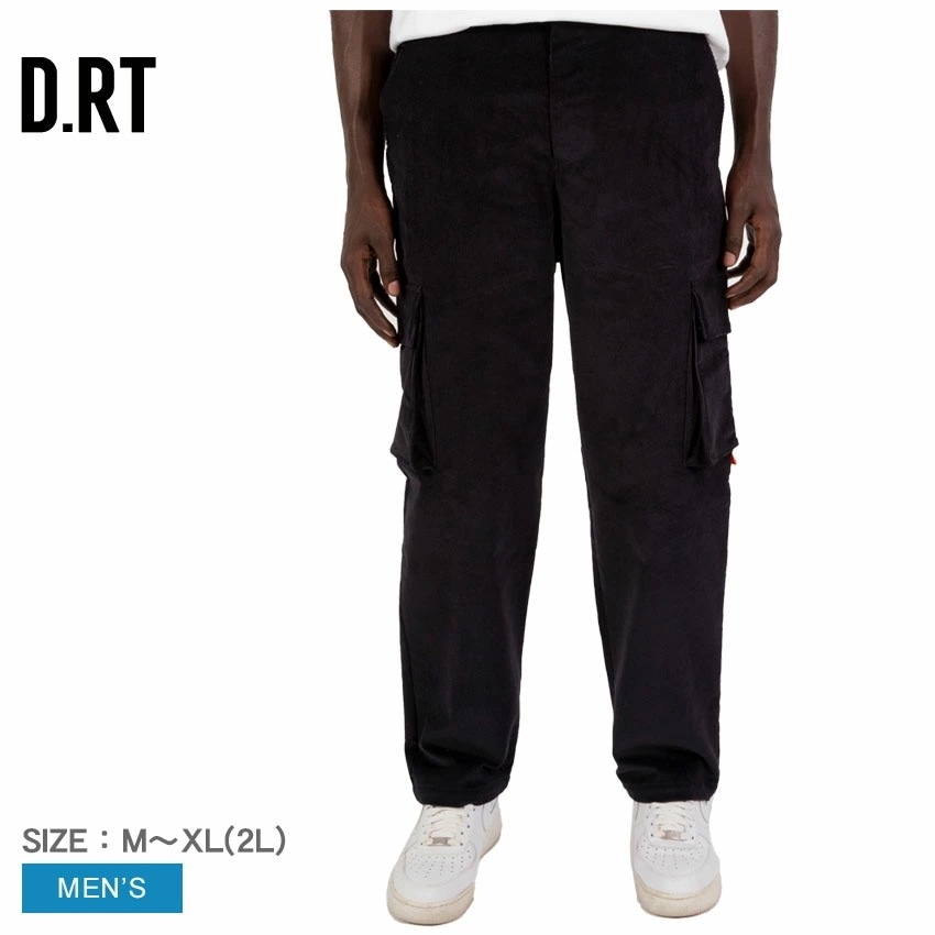 ズボン D.RT CORDUROY CARGO PANT CCPB0519 メンズ ボトムス ロングパンツ ロング丈 コーデュロイ ウェア シンプル パンツ カーゴ ポケット