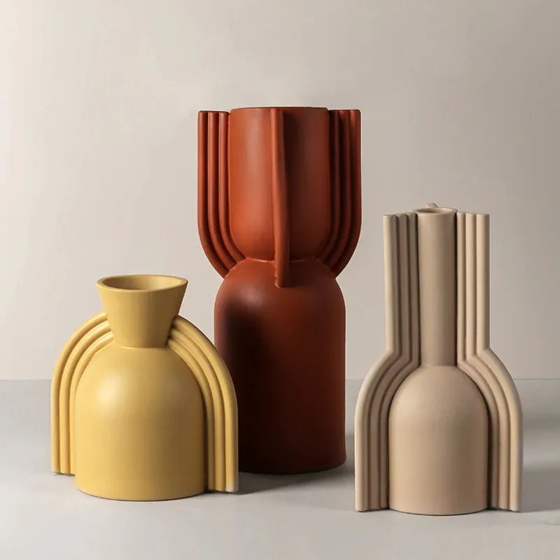 【急速出荷!】風 モダンアート 花瓶 フラワースタンド