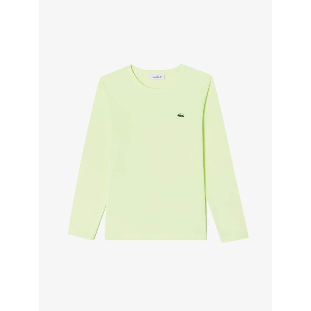 LACOSTE 女性用ベーシックロングスリーブ T シャツ TF025E-54N 6GD Q2NTF025E-54N6GD