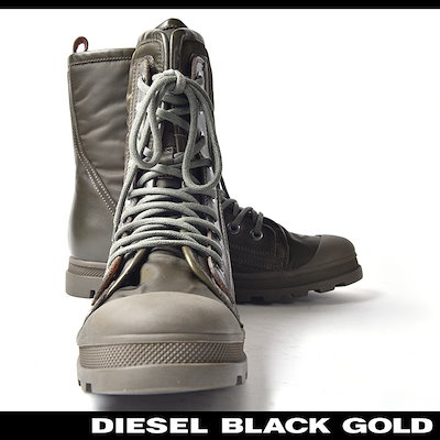 Qoo10] DIESEL : ディーゼルブラックゴールド DIESEL : メンズバッグ