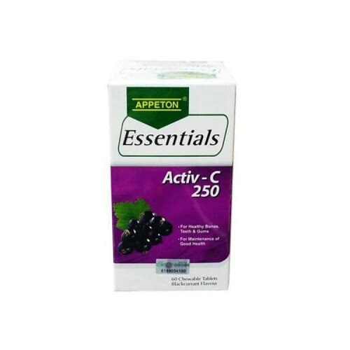 Appeton Essential Vitamin C 250mg Blackcurrent 60S