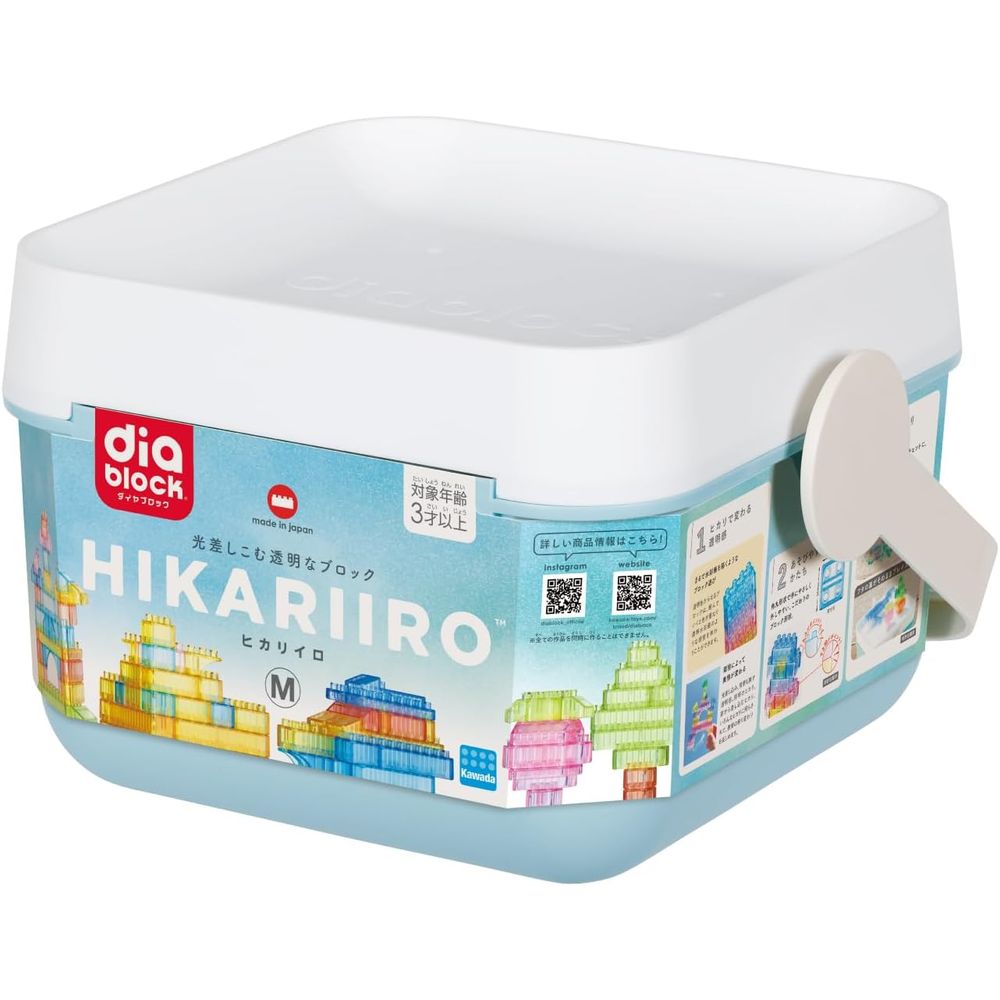 ダイヤブロック HIKARIIRO（ヒカリイロ） M 3才以上 ブロック おもちゃ ND-06