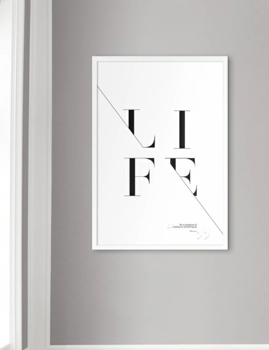 NOUROM LIFE アートプリント/ポスター (50x70cm)【北欧 シンプル