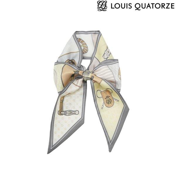 (2DSM603BE) シルク レテ ブー スカーフ ベージュ