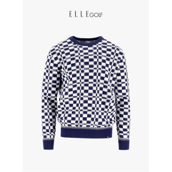 女性の変わりやすい季節の変わり目のフルジャカードラウンドセーター6L13301 14,432円