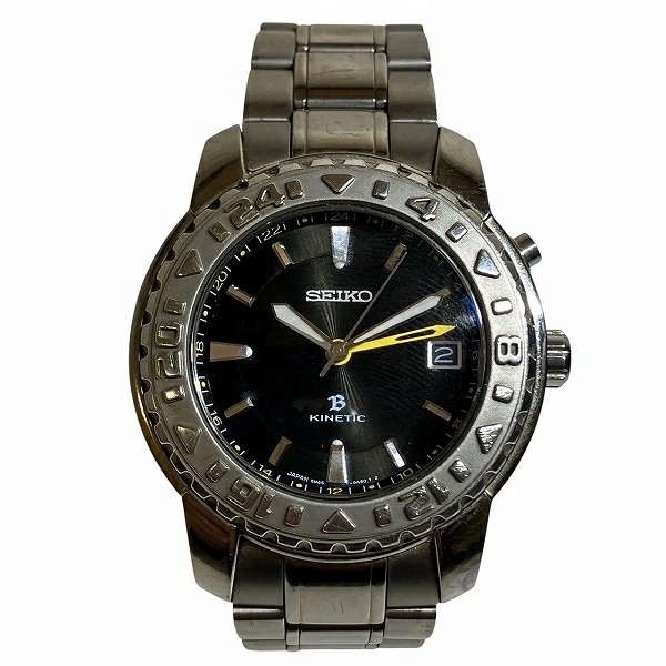 セイコー ブライツ 5M65-0A70 キネティック 時計 腕時計 メンズ 【中古】 29,800円