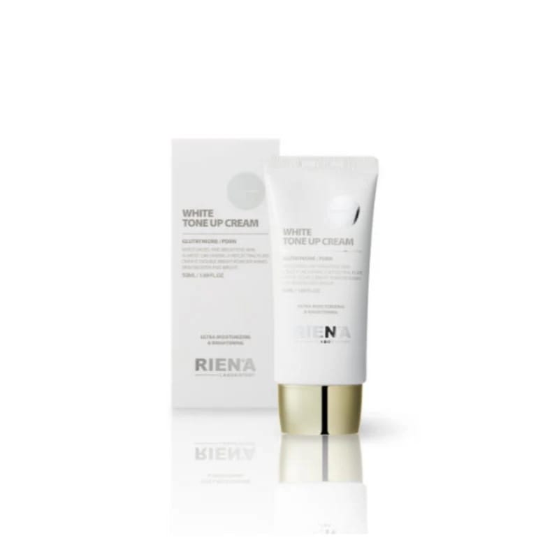 【正規品】塗って寝る グルタチオン ナイトトーンアップクリーム 50ml/RienA Sun Block & Tone Up Cream