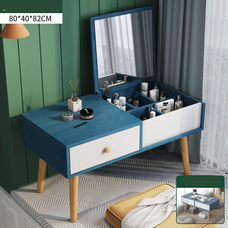 [Qoo10] 化粧台は軽くて贅沢な女性の寝室のミニドレ : 家具・インテリア