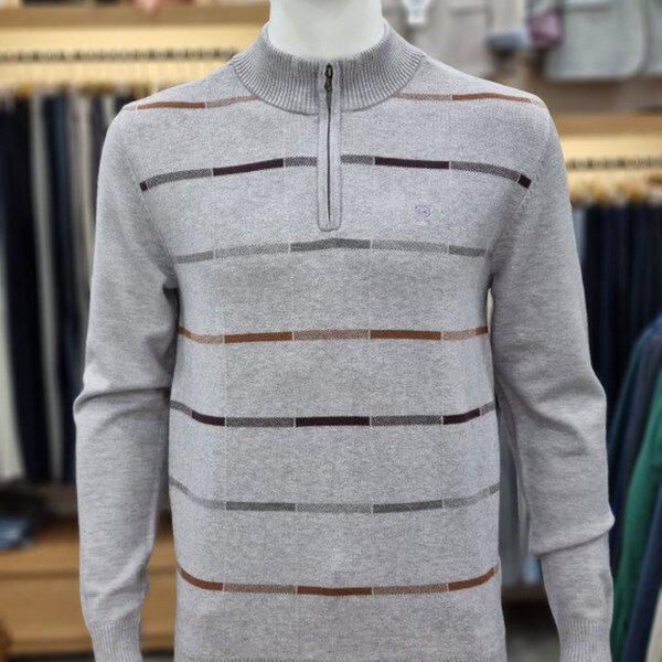 秋の新作カジュアルハーフジップセーターPPKR3302951_SH