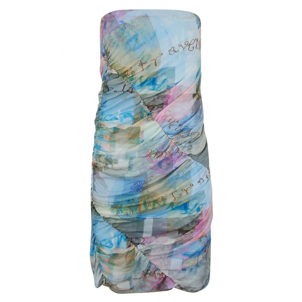 Ganni レディースワイルドオーキッドワイルドオーキッドプリントシャーリングミディスカート T3500-892 10,113円