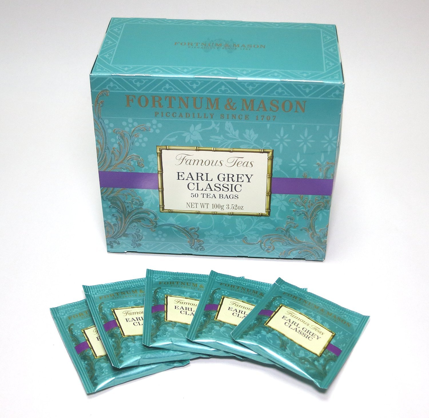 英国 Fortnum＆Mason (フォートナム＆メイソン) アールグレイ・クラシック　50ティーバッグ [並行輸入品]