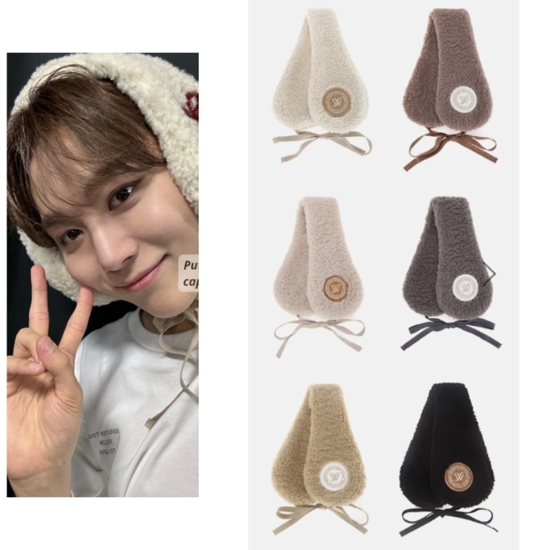 【SEVENTEENスングァン着用】eco fur イヤーマフ　耳当て　防寒