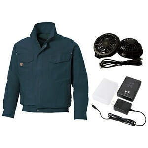 SUN－S 空調風神服セット（ウエアバッテリーファン）チャコールM KU91400 11,113円