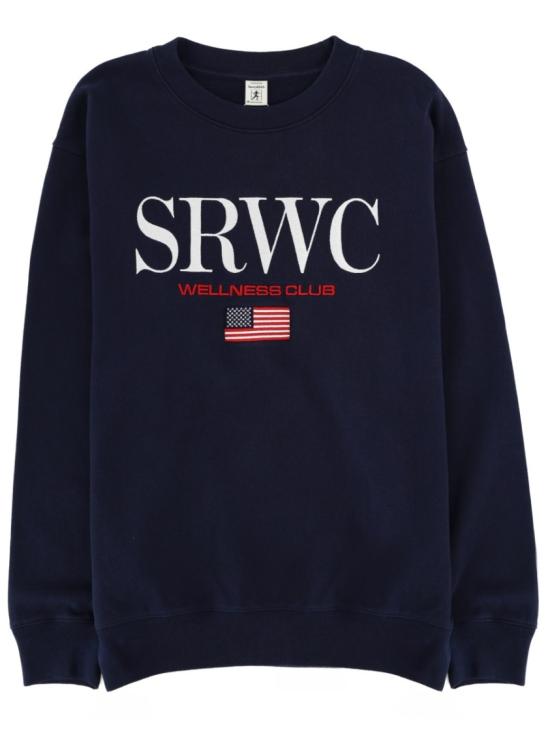 SPORTY & RICH Men Tops ST07163177BL106 DARKNAVY Black