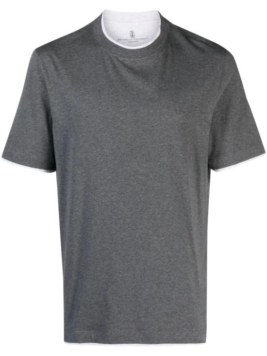BRUNELLO CUCINELLI Men Tops M0B137427 CE610 PIOMBO