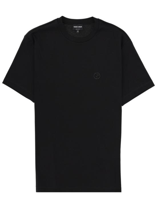 GIORGIO ARMANI Men T-Shirts 3HSM72 SJTKZUC001 Black