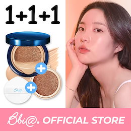 限定価格🤩3点セット 選べるツヤ/セミマット肌✨SPF50+PA+++《本品+レフィル+パフ》クッションファンデ💖優れたカバー力!! 韓国コスメBBIA(ピアー)【送料無料・国内発送】
