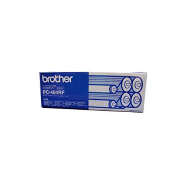 (純正品) BROTHER ブラザー インクカートリッジ/トナーカートリッジ (PC-404RF リボンフィル) A4 4本入 5,356円
