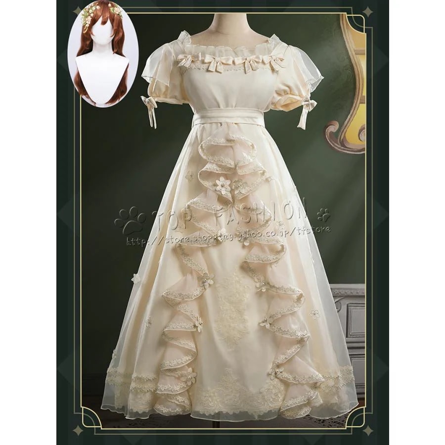 第五人格 IdentityV アイデンティティ5 少女 アリス デロス 記憶 きおく 少女しょうじょ コスプレ衣裝 ウィッグ レディース コスプレ衣装 変装 仮装 13,280円