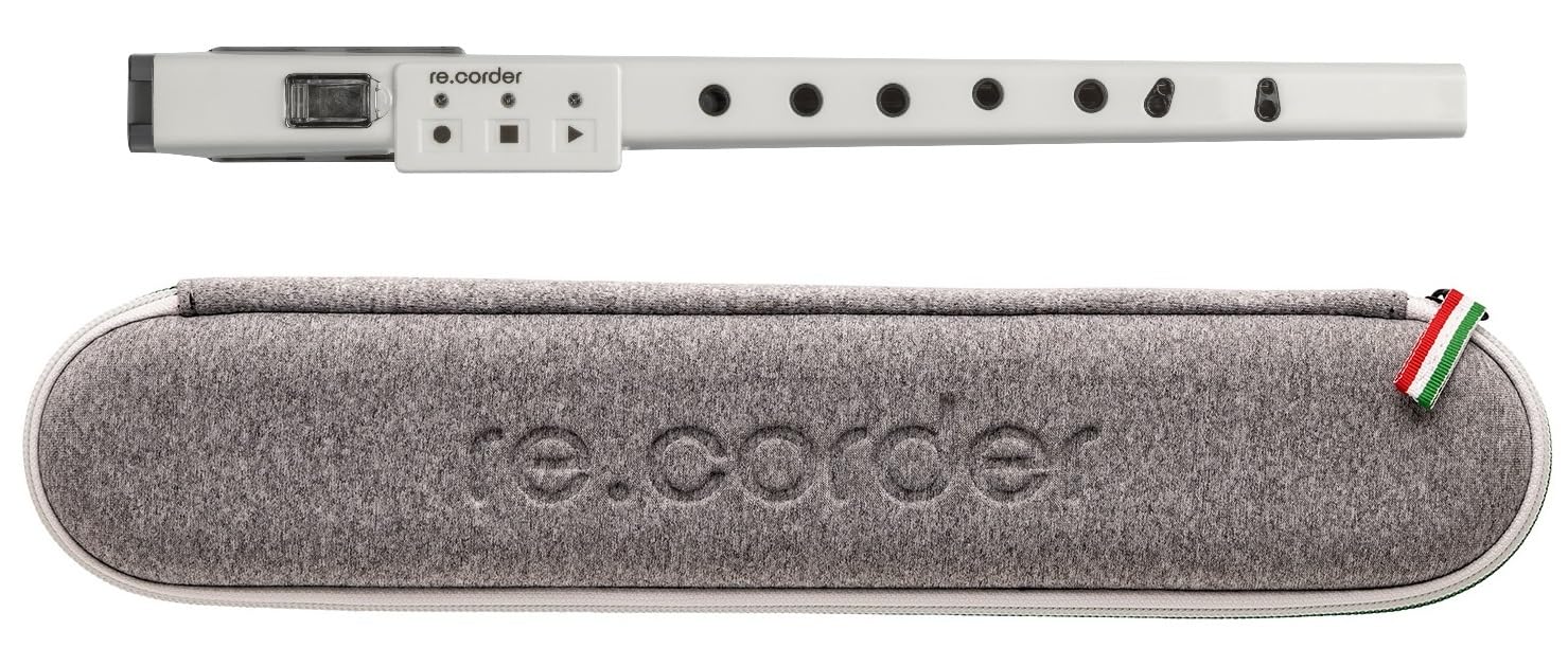【専用ケース付き】 アルティノイズ(ARTinoise) デジタル・リコーダー lunatica White ルナティカ ホワイト 電子リコーダー MIDI コントローラー
