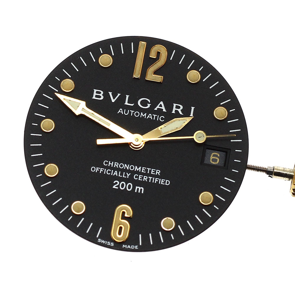 ブルガリ BVLGARI Cal.220-MBBL デイト ムーブメント 自動巻き メンズ _J-70【中古】