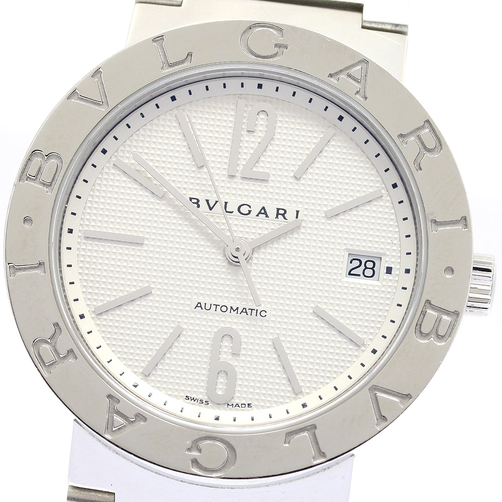ブルガリ BVLGARI BB38SSAUTO ブルガリブルガリ デイト 自動巻き メンズ 保証書付き_903766【中古】