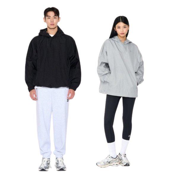 25SS 共用 ウーブン フードプルオーバー WOVEN HOOD PULLOVER カジュアル 運動着 32YE5A26 2C オーバーフィット 演出