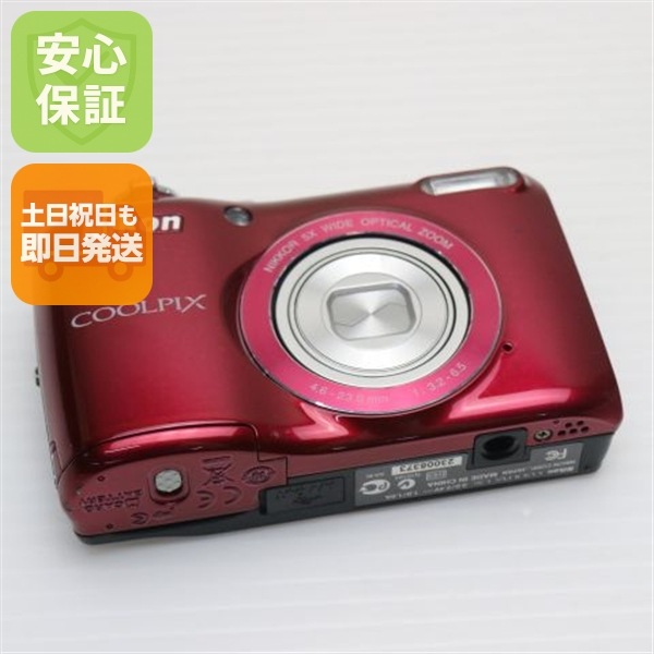 COOLPIX L26 レッド デジカメ Nikon 161