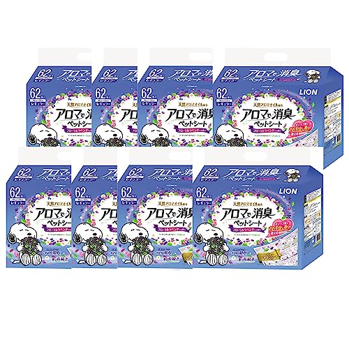 ライオン アロマで消臭ペットシート 0 62個 (x 8) (ケース販売)