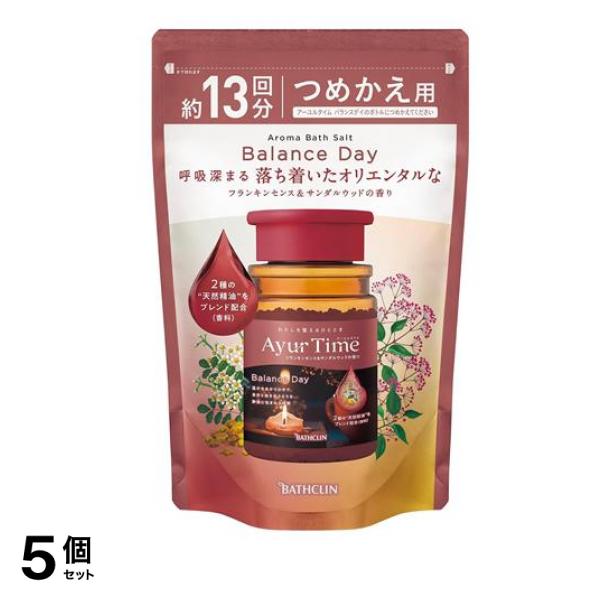 アーユルタイム バランスデイ 詰め替え用 520g (約13回分) 5個セット