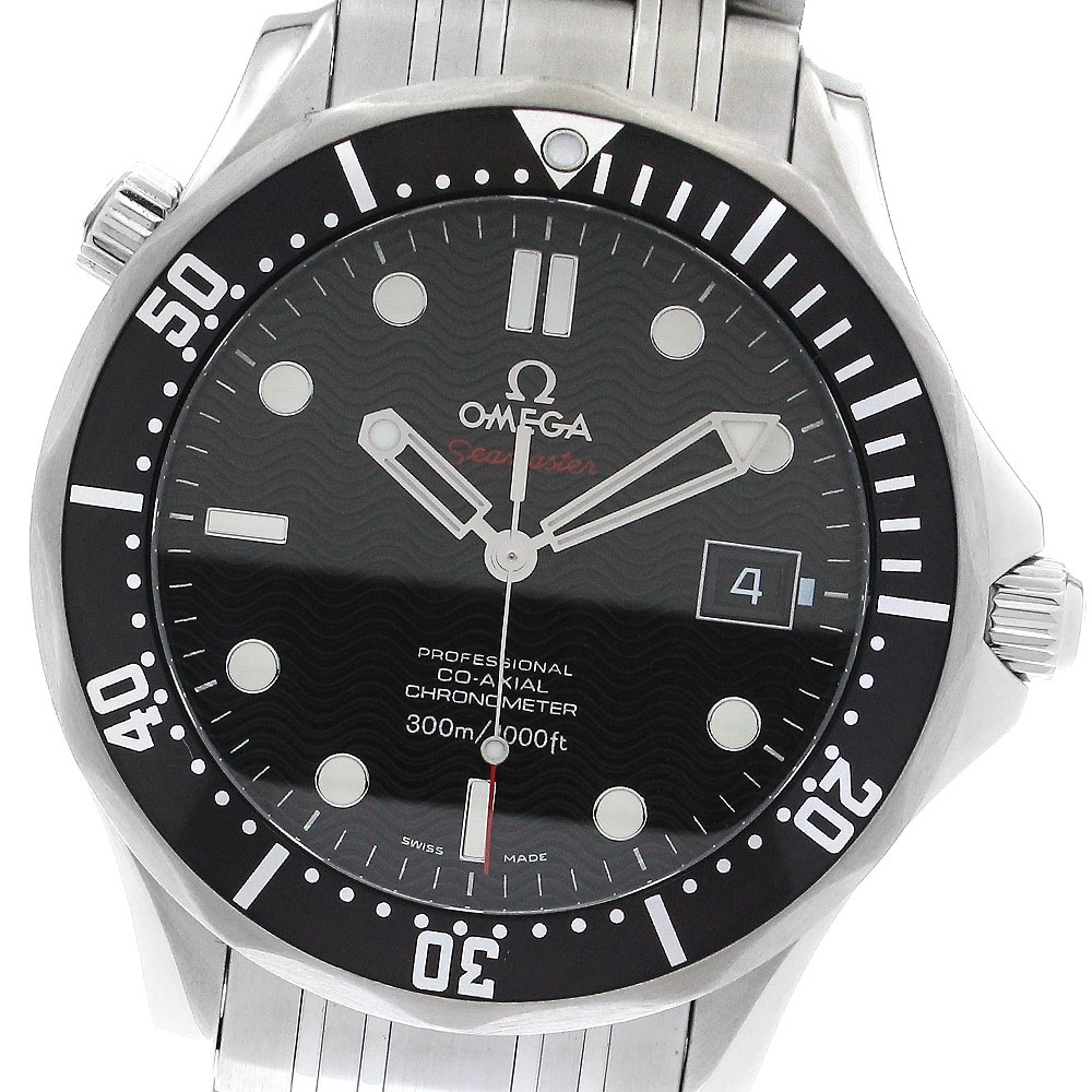 オメガ OMEGA 212.30.41.20.01.002 シーマスター ダイバー 300M デイト コーアクシャル 自動巻き メンズ 美品 _888154【中古】 214,100円