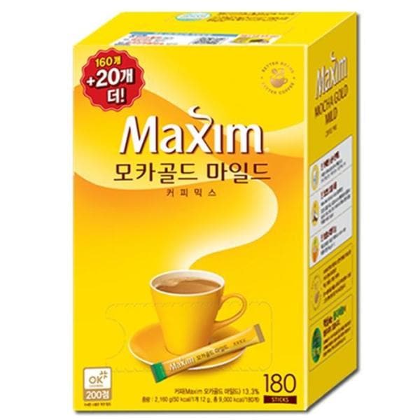 マキシム モカゴールド マイルド コーヒーミックス 12g x 180個