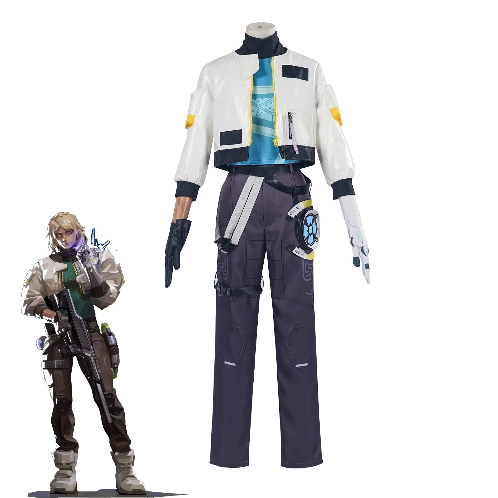 フィアレス・コヴナント コスプレ衣装 フィアレス・コヴナント センチネル・スティールロック ゲームキャラクター コスプレ衣装