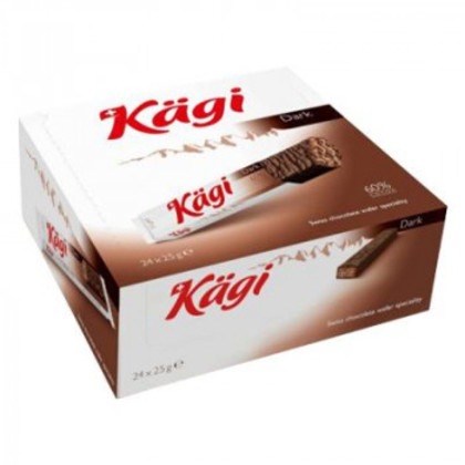 Kagi(カーギ) チョコウエハース ダークバー 25g×24本
