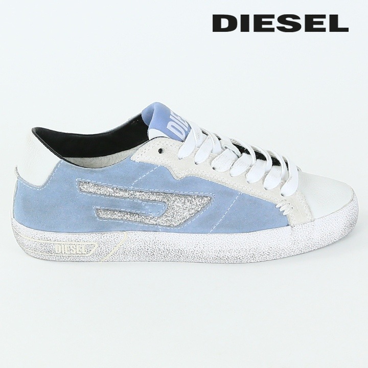 【EUR35/22.5cm】 ローカットスニーカー 靴 レディース S-LEROJI LOW W ダーティ加工 グリッターロゴ die-l-k-f4-k79