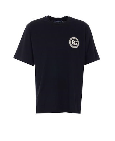 DOLCE & GABBANA Men T-Shirts G8PN9Z G7PZFN0000 Black