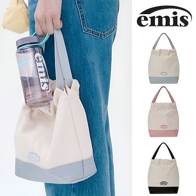 【emis】韓国人気★CANVAS TOTE BUCKET BAG emis】韓国人気☆CANVAS TOTE BUCKET BAG (EMIS/トートバッグ
